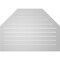 Ekena Millwork Octagonal Top Surface Mount PVC Gable Vent w/ 2"W x 1-1/2"P Brickmould Frame, 42"W x 30"H GVPOT42X3002SF - alternate 5